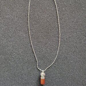 Crystal Stone Necklace - 18" Total Length **BRAND NEW**